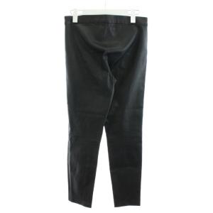 Theory NEW BRISTOL LEATHER ADBELLE GF レザーパンツ 羊革 ラムレザー 4 黒 ブラック