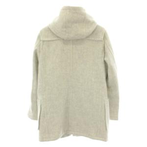 BLACK LABEL CRESTBRIDGE ダッフルコート アウター ミドル フード タグ付き L ライトグレー 51F23-222-02 /YT