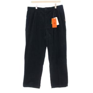 CORDUROY 2TUCK WIDE PT ワイドパンツ コーデュロイ M 紺 ネイビー RK1547