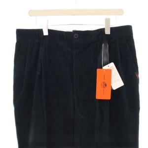 FREAK'S STORE CORDUROY 2TUCK WIDE PT ワイドパンツ コーデュロイ M 紺 ネイビー RK1547