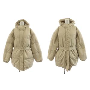 ダウンジャケット フード リバーシブル アウター F ベージュ GGZ1022408A0008 /AN23
