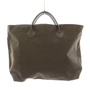 Hervé Chapelier ハンドバッグ トートバッグ ナイロン レザー 茶 ブラウン 972ND /YT