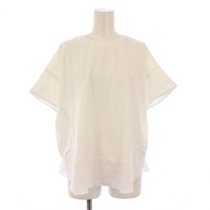 25SS Tシャツラウンドヘムプルオーバー カットソー 半袖 クルーネック ストレッチ ワンカラー F