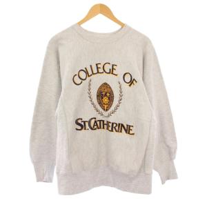 90's COLLEGE OF ST.CATHERINE リバースウェーブ スウェット