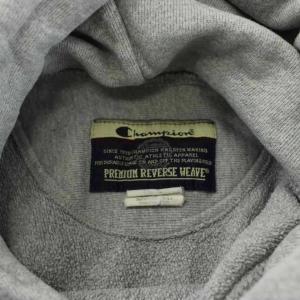 Champion 00's プレミアム リバースウィーブ パーカー プルオーバー L グレー