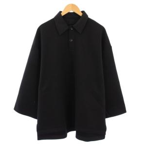 TH PRODUCTS OVERSIZED PORO SHIRT オーバーサイズポロシャツ 長袖 レギュラーカラー