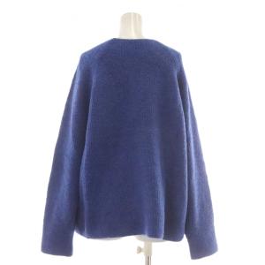 Framework ニット セーター 長袖 ウール混 青 ブルー 23080220765040 /AU