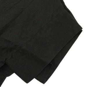 MARGARET HOWELL SHIRTING LINEN シャーティングリネン Tシャツ カットソー 半袖 麻 2 黒 ブラック 578-1152005
