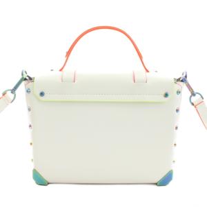 MICHAEL KORS マンハッタン ミディアム スクール サッチェル 2WAY ハンドバッグ ショルダーバッグ フラップ レザー