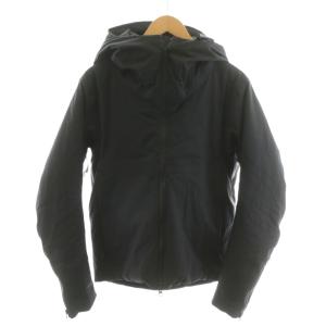 透湿防水3レイヤーNyリップフーデッド ダウンジャケット 1 グレー AB62-202