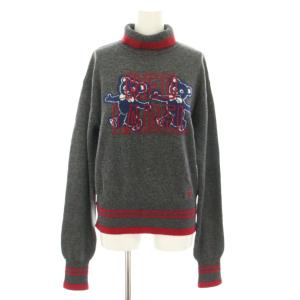 ニット プルオーバー ハッピーベア 00 グレー レッド 16-12-122019