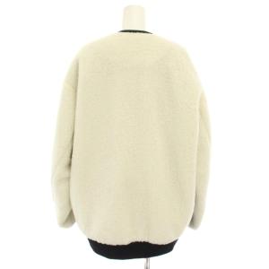 Vivienne Westwood RED LABEL ボアノーカラーブルゾン オーブ キルティング 00 ホワイト ベージュ 16-12-412013