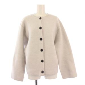 24AW Felted Knit Lenda フェルトニットレンダ カーディガン 長袖 クルーネック ウール