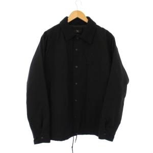 ヨウジヤマモト NEW ERA ウールロゴ裏キルティングコーチジャケット 3 ブラック