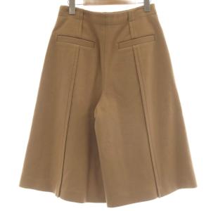 EPOCA キュロット ハーフパンツ ウール 38 ベージュ 裏地有り M5R14-272-40 /AU