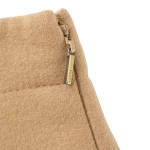 EPOCA キュロット ハーフパンツ ウール 38 ベージュ 裏地有り M5R14-272-40 /AU