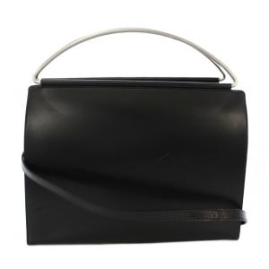 ショルダーバッグ トートバッグ レザー 黒 /TK