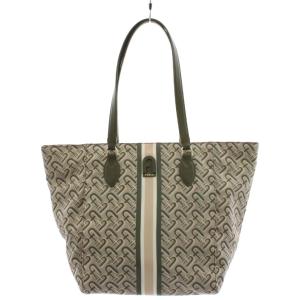 トートバッグ ハンドバッグ ショルダーバッグ 総柄 ナイロン ベージュ グレー /AN8