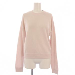 25SS【洗える】ハイゲージペーパーヤーンプルオーバー ニット セーター 長袖 F ピンク 25080240504120