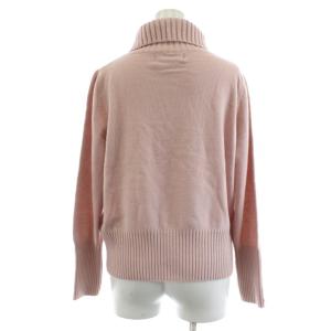 M'S GRACY ニット セーター 長袖 刺繍 ウール 40 ピンク CR-318632 /AN53