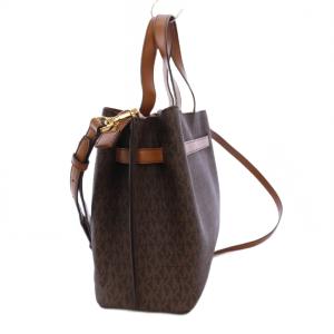MICHAEL KORS エミリア ショルダーバッグ ハンドバッグ 2WAY ブラウン /KH