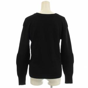 DIESEL ニット カットソー 長袖 ロンT S 黒 ブラック /G