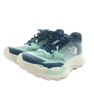 THE NORTH FACE ベクティブ エンデュリス 4 スニーカー シューズ 24.5cm 緑 グリーン 白 ホワイト NFW02503
