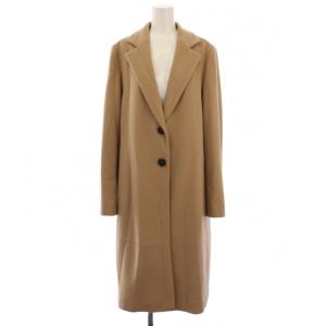 チェスターコート ロング ウール カシミヤ 40 ブラウン N1C4223 /BM