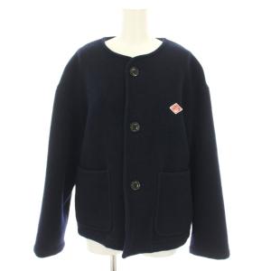 COLLARLESS JACKET 36 ネイビー DT-A0013