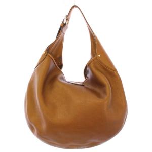 Mulberry ワンショルダーバッグ レザー ワンカラー ロゴ 茶 ブラウン /BB