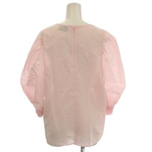UNITED ARROWS MANTECO パフスリーブ ブラウス シャツ 七分袖 F ピンク 1516-162-1638 /G
