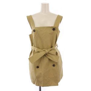 TRENCH DETAIL BUSTIER トレンチディティールビスチェ ベスト 1 ベージュ 18122-4172