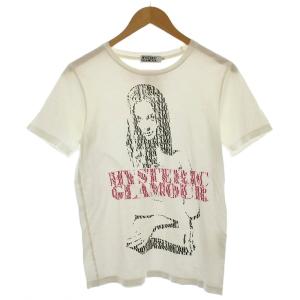 Tシャツ 半袖 ロゴ S 白 ホワイト 0203CT02 /G