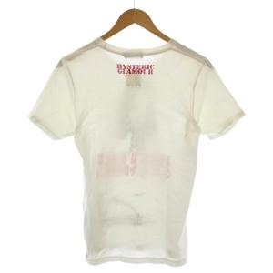 HYSTERIC GLAMOUR Tシャツ 半袖 ロゴ S 白 ホワイト 0203CT02 /G