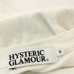 HYSTERIC GLAMOUR Tシャツ 半袖 ロゴ S 白 ホワイト 0203CT02 /G