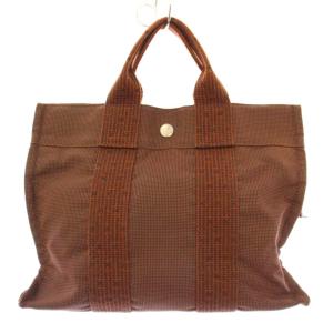 エールライン PM トートバッグ ブラウン