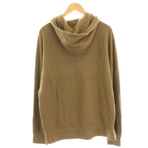 Ermenegildo Zegna パーカー スウェット プルオーバー 長袖 カシミヤ混 M 茶 ブラウン UZ520 /HN