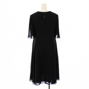 FOXEY NEW YORK 24年製 パピヨン フレアワンピース ブラック 43876