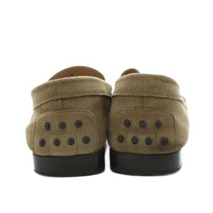 TOD'S ドライビングシューズ スエード 8 ベージュ /AN8