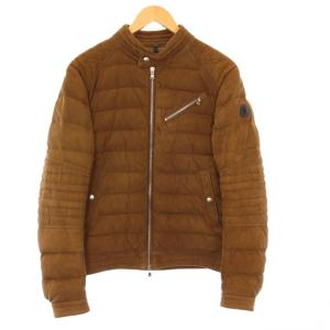 RAVNI ラヴィニ ダウンジャケット ラムレザー 1 ブラウン F10911A50500