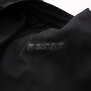 Yohji Yamamoto POUR HOMME WOOLBARDINE RIB FLAP PANTS