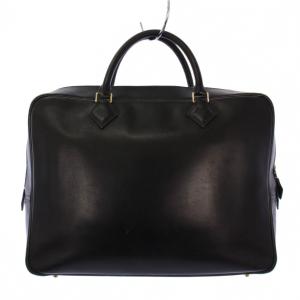 HERMES プリュムドッグ ビジネスバッグ ブラック G刻印
