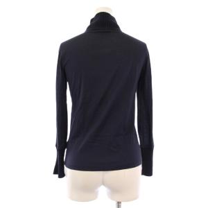 Cruciani スタンドカラージャケット アウター ショート丈 ジップアップ 切替 シルク 38 紺 ネイビー /BB