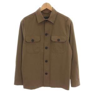シャツジャケット カバーオール 44 ブラウン /YM