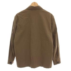 HUGO BOSS シャツジャケット カバーオール 44 ブラウン /YM