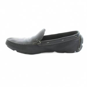 PRADA ドライビングシューズ ローファー モカシン レザー 37 黒 ブラック 1D0257 /KU D