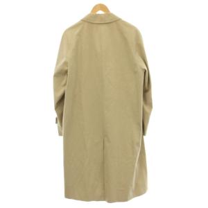 Aquascutum ステンカラーコート ロング コート 36 ベージュ /G