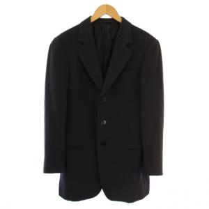 テーラードジャケット 総裏地 シングル 3B ウール 46 ダークグレー /BM