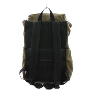 HUGO BOSS リュックサック バックパック ロゴ フラップ ナイロン カーキ /AN2