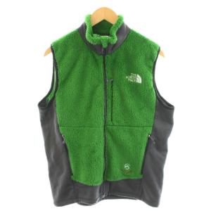 バーサ エアー ベスト VERSA AIR VEST フリースベスト ジップアップ ロゴ 刺繍 L グレー